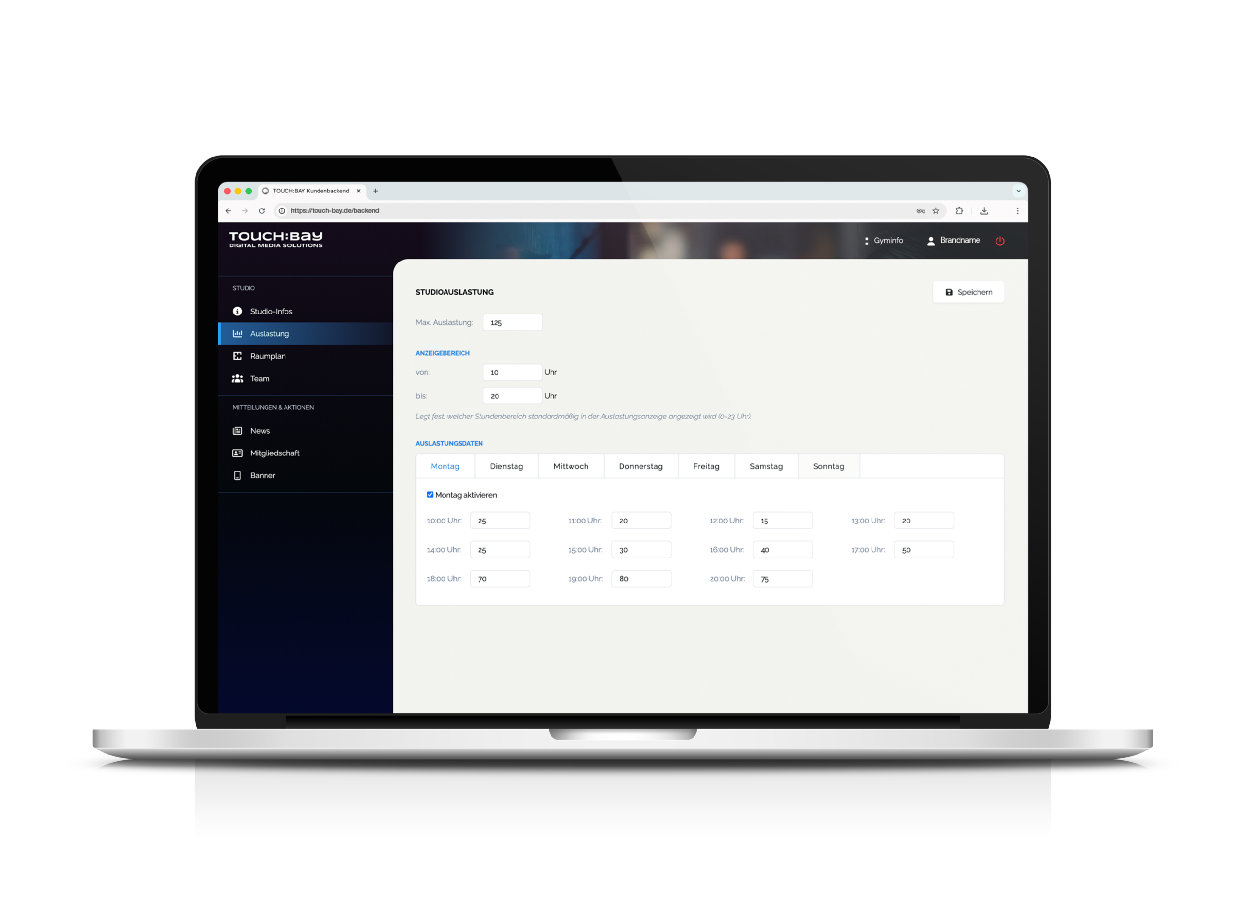 TouchBay_MockUp_Macbook-frontal_Backend_Auslastung